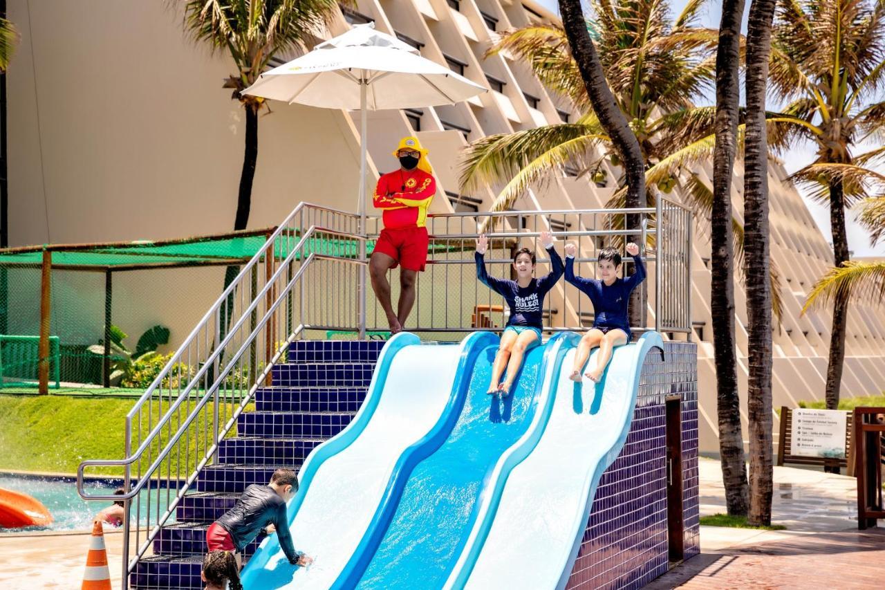 Ocean Palace All Inclusive Premium Natal Exterior foto The water slide at the pool